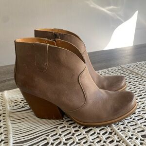 Kork-Ease Brown Ankle Boots